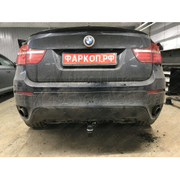303290600001 WESTFALIA Фаркоп на BMW X6 E71 2008-2014 быстросъемное крепление с ключом. Требуется вырез в бампере. Нагрузки 3500/140 кг, масса фаркопа 32 кг