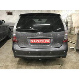 M109-A Лидер-плюс ТСУ для Mitsubishi Grandis 2004-2011 без выреза бампера. Нагрузки: 1200/75 кг, масса фаркопа 19,88 кг (без электрики в комплекте)
