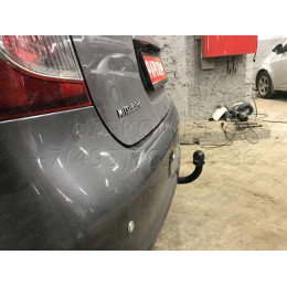 M109-A Лидер-плюс ТСУ для Mitsubishi Grandis 2004-2011 без выреза бампера. Нагрузки: 1200/75 кг, масса фаркопа 19,88 кг (без электрики в комплекте)