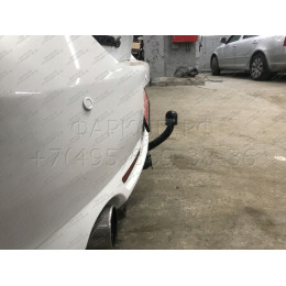 4528-A ORIS Фаркоп на Mazda 6 хетчбек/седан 2008-2013. Необходима подрезка бампера. Тип шара: A. Нагрузки: 1500/70 кг, масса фаркопа 19,4 кг (без электрики в комп