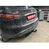 8011-A ORIS Фаркоп на Infiniti FX 2010-2014, Infiniti QX70 2014-2017 без выреза в бампере. Тип шара: A. Нагрузки: 1500/75 кг, масса фаркопа 21 кг (без электрики в комплекте)