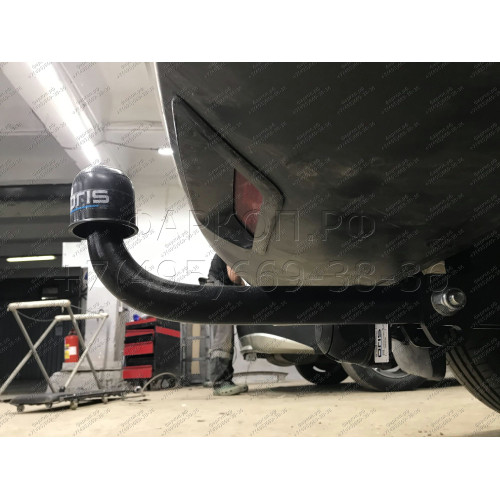 8011-A ORIS Фаркоп на Infiniti FX 2010-2014, Infiniti QX70 2014-2017 без выреза в бампере. Тип шара: A. Нагрузки: 1500/75 кг, масса фаркопа 21 кг (без электрики в комплекте)