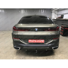 B-089 STEINHOF Фаркоп на BMW X5 G05 2018-, BMW X7 G07 2019-, BMW X6 G06 2019- без подрезки бампера. Тип шара: AV (вертикальное быстросъемное крепление шара на ключе). Нагру