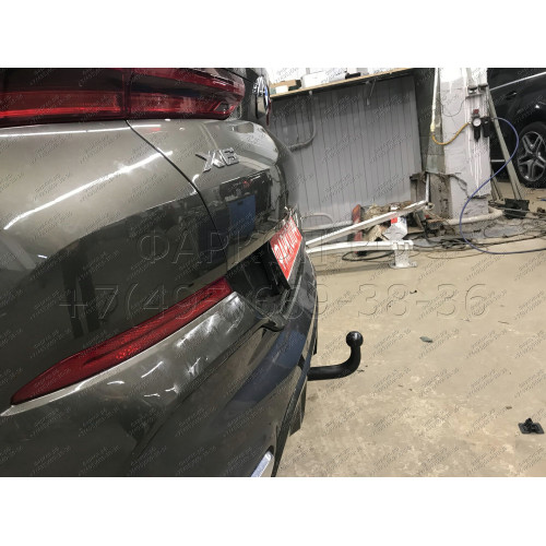 B-089 STEINHOF Фаркоп на BMW X5 G05 2018-, BMW X7 G07 2019-, BMW X6 G06 2019- без подрезки бампера. Тип шара: AV (вертикальное быстросъемное крепление шара на ключе). Нагрузки: 3500/200 кг, масса фаркопа 24,85 кг (без электрики в комплекте)