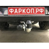 V076A GALIA Полностью оцинкованный фаркоп на Volkswagen Amarok 2010-2022. Тип шара: A. Установка без снятия и выреза бампера. Нагрузки: 3500/130 кг, масса фаркопа 5,02 кг