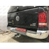 V076A GALIA Полностью оцинкованный фаркоп на Volkswagen Amarok 2010-2022. Тип шара: A. Установка без снятия и выреза бампера. Нагрузки: 3500/130 кг, масса фаркопа 5,02 кг