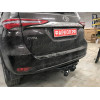 3015-F ORIS Фаркоп на Toyota Fortuner (кроме комплектации TRD) 2017- без выреза в бампере. Тип шара: F. Нагрузки: 2500/100 кг, масса фаркопа 20 кг (без электрики в комплекте)