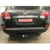 3017-F ORIS Фаркоп на Toyota Land Cruiser 200 2007-2021, включая Executive, Excalibur, TRD, Lexus LX570 2007-2021. Без выреза в бампере. Тип шара: F. Нагрузки: 2500/120 кг, масса фаркопа 22,8 кг (без электрики в комплекте)