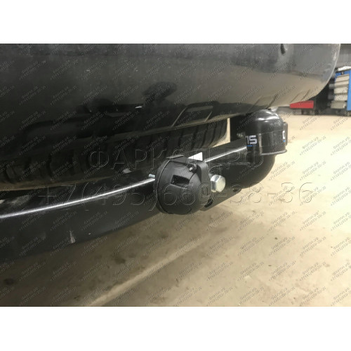 3017-F ORIS Фаркоп на Toyota Land Cruiser 200 2007-2021, включая Executive, Excalibur, TRD, Lexus LX570 2007-2021. Без выреза в бампере. Тип шара: F. Нагрузки: 2500/120 кг, масса фаркопа 22,8 кг (без электрики в комплекте)