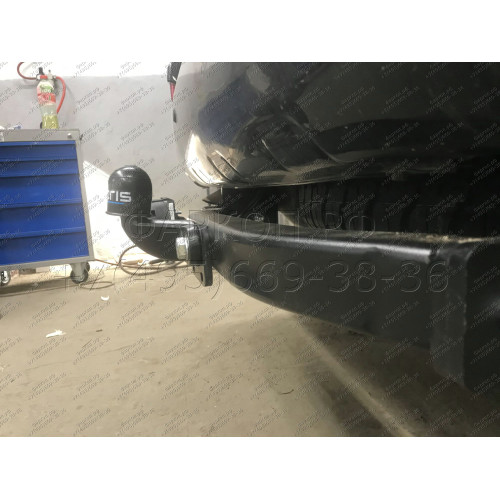 3017-F ORIS Фаркоп на Toyota Land Cruiser 200 2007-2021, включая Executive, Excalibur, TRD, Lexus LX570 2007-2021. Без выреза в бампере. Тип шара: F. Нагрузки: 2500/120 кг, масса фаркопа 22,8 кг (без электрики в комплекте)