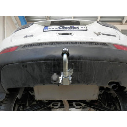 J011A GALIA Полностью оцинкованный фаркоп на Jeep Renegade 2014-, FIAT 500X 2014-, Jeep Compass 2017-. Тип шара: A. Требуется вырез в бампере. Нагрузки: 1750/100 кг, масса фарко