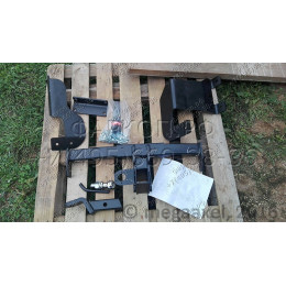 4165-E ORIS Фаркоп на Mitsubishi Outlander XL7 2007-2012, Peugeot 4007 2007-2012, Citroen C-Crosser 2007-2012 без выреза в бампере. Тип шара: E. Нагрузки: 1500/50 кг, масса фаркопа 25,15 кг (без 