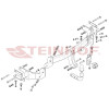 K-035 STEINHOF Фаркоп на Hyundai Santa Fe III (DM) 09/2012-2018, Kia Sorento II 11/2012-2020. Требуется подрезка бампера. Тип шара: A. Нагрузки: 2500/100 кг, масса фаркопа 18,9 кг (без электрики в комплекте)