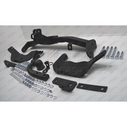 K-035 STEINHOF Фаркоп на Hyundai Santa Fe III (DM) 09/2012-2018, Kia Sorento II 11/2012-2020. Требуется подрезка бампера. Тип шара: A. Нагрузки: 2500/100 кг, масса фаркопа 18,9 кг (без эл