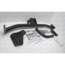 K110-A Лидер-плюс ТСУ для Kia Ceed хетчбек 2007-2012, Hyundai i30 хетчбек 2007-2012 без снятия и выреза бампера. Нагрузки: 1200/75 кг, масса фаркопа 14,08 кг (без электр
