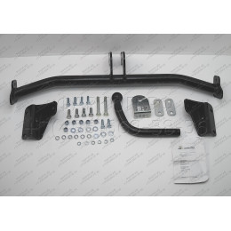 K110-A Лидер-плюс ТСУ для Kia Ceed хетчбек 2007-2012, Hyundai i30 хетчбек 2007-2012 без снятия и выреза бампера. Нагрузки: 1200/75 кг, масса фаркопа 14,08 кг (без электр