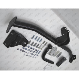 K110-A Лидер-плюс ТСУ для Kia Ceed хетчбек 2007-2012, Hyundai i30 хетчбек 2007-2012 без снятия и выреза бампера. Нагрузки: 1200/75 кг, масса фаркопа 14,08 кг (без электр