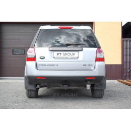 LRF-06-991122.00 PT GROUP Фаркоп на Land Rover Freelander 2006-2014 без подрезки бампера. Тип шара: E (легкосъемный шар под квадрат). Нагрузки: 2100/130 кг, масса фаркопа 15 