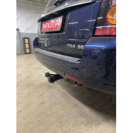 LRF-06-991122.00 PT GROUP Фаркоп на Land Rover Freelander 2006-2014 без подрезки бампера. Тип шара: E (легкосъемный шар под квадрат). Нагрузки: 2100/130 кг, масса фаркопа 15 