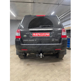 LRF-06-991122.00 PT GROUP Фаркоп на Land Rover Freelander 2006-2014 без подрезки бампера. Тип шара: E (легкосъемный шар под квадрат). Нагрузки: 2100/130 кг, масса фаркопа 15 