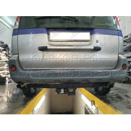 H.T61.E HALTY Фаркоп на Toyota Lite Ace Noah 1996-2001, Toyota Town Ace Noah 1996-2001, Toyota Lite Ace 1996-2007, Toyota Town Ace 1996-2007, в т.ч. Field Tourer, кроме Road Tourer, Daihatsu Delta 1996-2001 без подрезки бамп