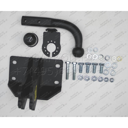M-162 STEINHOF Фаркоп на Mercedes G-Class w461, w463 1989-2018, w464 2019- без снятия и подрезки бампера. Тип шара: A. Нагрузки: 3200/140 кг, масса фаркопа 11 кг (без электрики в комплекте)