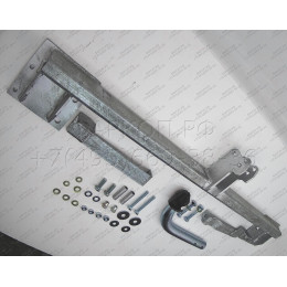 M016A GALIA Полностью оцинкованный фаркоп на Mazda 626 GF седан 1997-2002. Тип шара: A. Без выреза бампера. Нагрузки: 1800/75 кг, масса фаркопа 17,75 кг