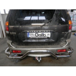M057A GALIA Полностью оцинкованный фаркоп на Mitsubishi Pajero Sport 1998-2008, Mitsubishi Shogun 1998-2010, Mitsubishi Montero Sport 1998-2010. Тип шара: A. Установка без снятия и выреза бам