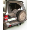 M108-A Лидер-плюс ТСУ для Mitsubishi Pajero Pinin 1999-2006 без снятия и выреза бампера. Нагрузки: 1500/75 кг, масса фаркопа 19,44 кг (без электрики в комплекте)