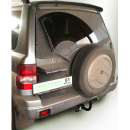 M108-A Лидер-плюс ТСУ для Mitsubishi Pajero Pinin 1999-2006 без снятия и выреза бампера. Нагрузки: 1500/75 кг, масса фаркопа 19,44 кг (без электрики в комплекте)