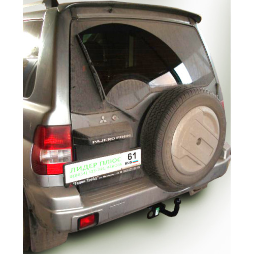 M108-A Лидер-плюс ТСУ для Mitsubishi Pajero Pinin 1999-2006 без снятия и выреза бампера. Нагрузки: 1500/75 кг, масса фаркопа 19,44 кг (без электрики в комплекте)