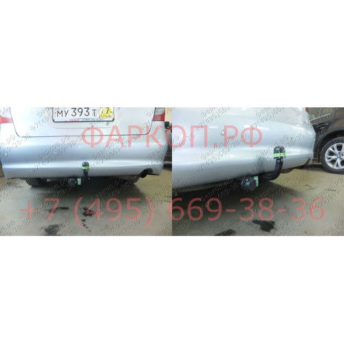 M109-A Лидер-плюс ТСУ для Mitsubishi Grandis 2004-2011 без выреза бампера. Нагрузки: 1200/75 кг, масса фаркопа 19,88 кг (без электрики в комплекте)