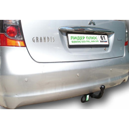 M109-A Лидер-плюс ТСУ для Mitsubishi Grandis 2004-2011 без выреза бампера. Нагрузки: 1200/75 кг, масса фаркопа 19,88 кг (без электрики в комплекте)