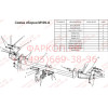M109-A Лидер-плюс ТСУ для Mitsubishi Grandis 2004-2011 без выреза бампера. Нагрузки: 1200/75 кг, масса фаркопа 19,88 кг (без электрики в комплекте)