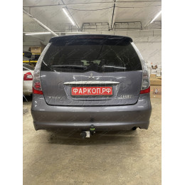 M109-A Лидер-плюс ТСУ для Mitsubishi Grandis 2004-2011 без выреза бампера. Нагрузки: 1200/75 кг, масса фаркопа 19,88 кг (без электрики в комплекте)