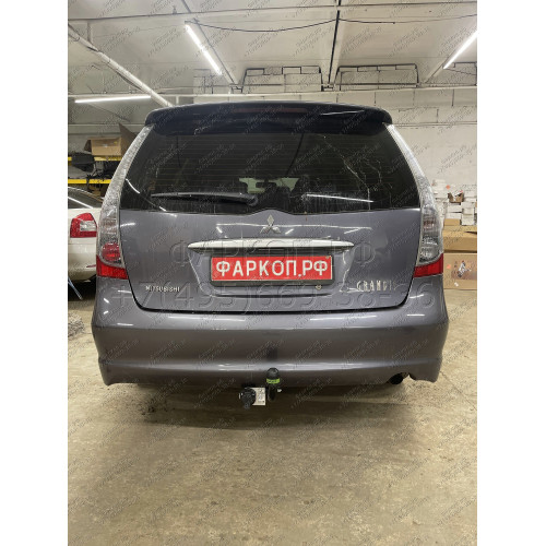 M109-A Лидер-плюс ТСУ для Mitsubishi Grandis 2004-2011 без выреза бампера. Нагрузки: 1200/75 кг, масса фаркопа 19,88 кг (без электрики в комплекте)