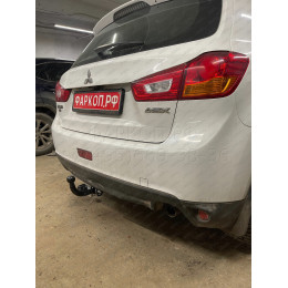 M111-A Лидер-плюс ТСУ для Mitsubishi ASX 2010-2022, Citroen C4 Aircross 2012-2014, Peugeot 4008 2012-2016. Необходима подрезка бампера. Нагрузки: 1200/75 кг, масса фаркопа 16,64 кг (без э