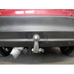 M129V GALIA Полностью оцинкованный фаркоп на Mazda CX-5 2012-2017, 2017-2025. Подрозетник убирается за бампер. Тип шара: AV (вертикальное быстросъемное креплен