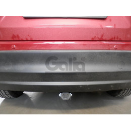 M129V GALIA Полностью оцинкованный фаркоп на Mazda CX-5 2012-2017, 2017-2025. Подрозетник убирается за бампер. Тип шара: AV (вертикальное быстросъемное креплен
