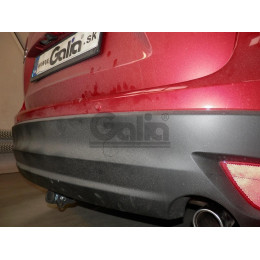 M129V GALIA Полностью оцинкованный фаркоп на Mazda CX-5 2012-2017, 2017-2025. Подрозетник убирается за бампер. Тип шара: AV (вертикальное быстросъемное креплен