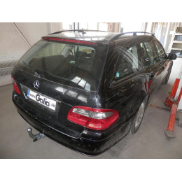 M139C GALIA Полностью оцинкованный фаркоп на Mercedes E-Class s211 универсал, в т.ч. 4WD 2002-2009. Подрозетник убирается за бампер. Тип шара: C (горизонтальный съ