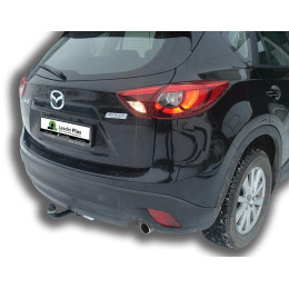 M308-A Лидер-плюс ТСУ для Mazda CX-5 2012-2017, 2017- без выреза бампера. Тип шара: A. Нагрузки: 1200/75 кг, масса фаркопа 15,02 кг (без электрики в комплекте)