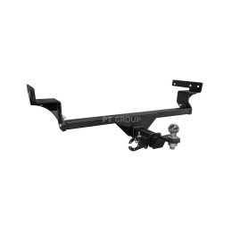 MOU-22-991122.00 PT GROUP Фаркоп на Mitsubishi Outlander 2022- без подрезки бампера. Тип шара: E (легкосъемный шар под квадрат). Нагрузки: 3200/80 кг, масса фаркопа 20,5 кг 