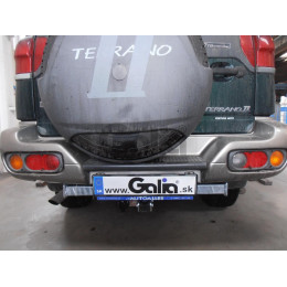 N027C GALIA Полностью оцинкованный фаркоп на Ford Maverick 1993-2000, Nissan Terrano 1993-2002. Тип шара: C (горизонтальный съемный). Установка без снятия и выреза бамп