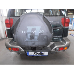 N027C GALIA Полностью оцинкованный фаркоп на Ford Maverick 1993-2000, Nissan Terrano 1993-2002. Тип шара: C (горизонтальный съемный). Установка без снятия и выреза бамп