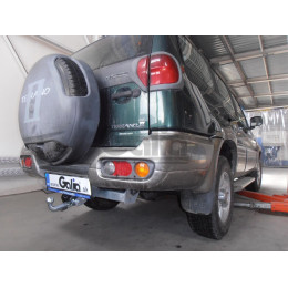 N027C GALIA Полностью оцинкованный фаркоп на Ford Maverick 1993-2000, Nissan Terrano 1993-2002. Тип шара: C (горизонтальный съемный). Установка без снятия и выреза бамп