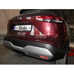 N060V GALIA Полностью оцинкованный фаркоп на Nissan Qashqai 2021-. Тип шара: AV (вертикальное быстросъемное крепление шара на ключе). Установка без выреза 