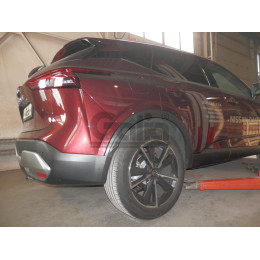 N060V GALIA Полностью оцинкованный фаркоп на Nissan Qashqai 2021-. Тип шара: AV (вертикальное быстросъемное крепление шара на ключе). Установка без выреза 