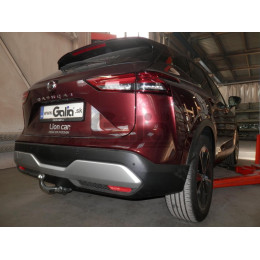 N060V GALIA Полностью оцинкованный фаркоп на Nissan Qashqai 2021-. Тип шара: AV (вертикальное быстросъемное крепление шара на ключе). Установка без выреза 