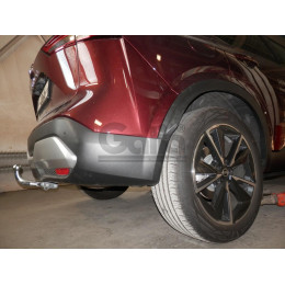 N060V GALIA Полностью оцинкованный фаркоп на Nissan Qashqai 2021-. Тип шара: AV (вертикальное быстросъемное крепление шара на ключе). Установка без выреза 